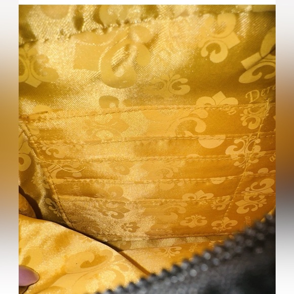 Vintage House of Dereon Backpack Bag Y2K Beyoncé Beehive Monogram Crown Print main image 7